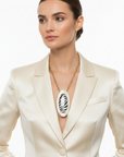 MYA Collana Zebrata - collana corta look elegante