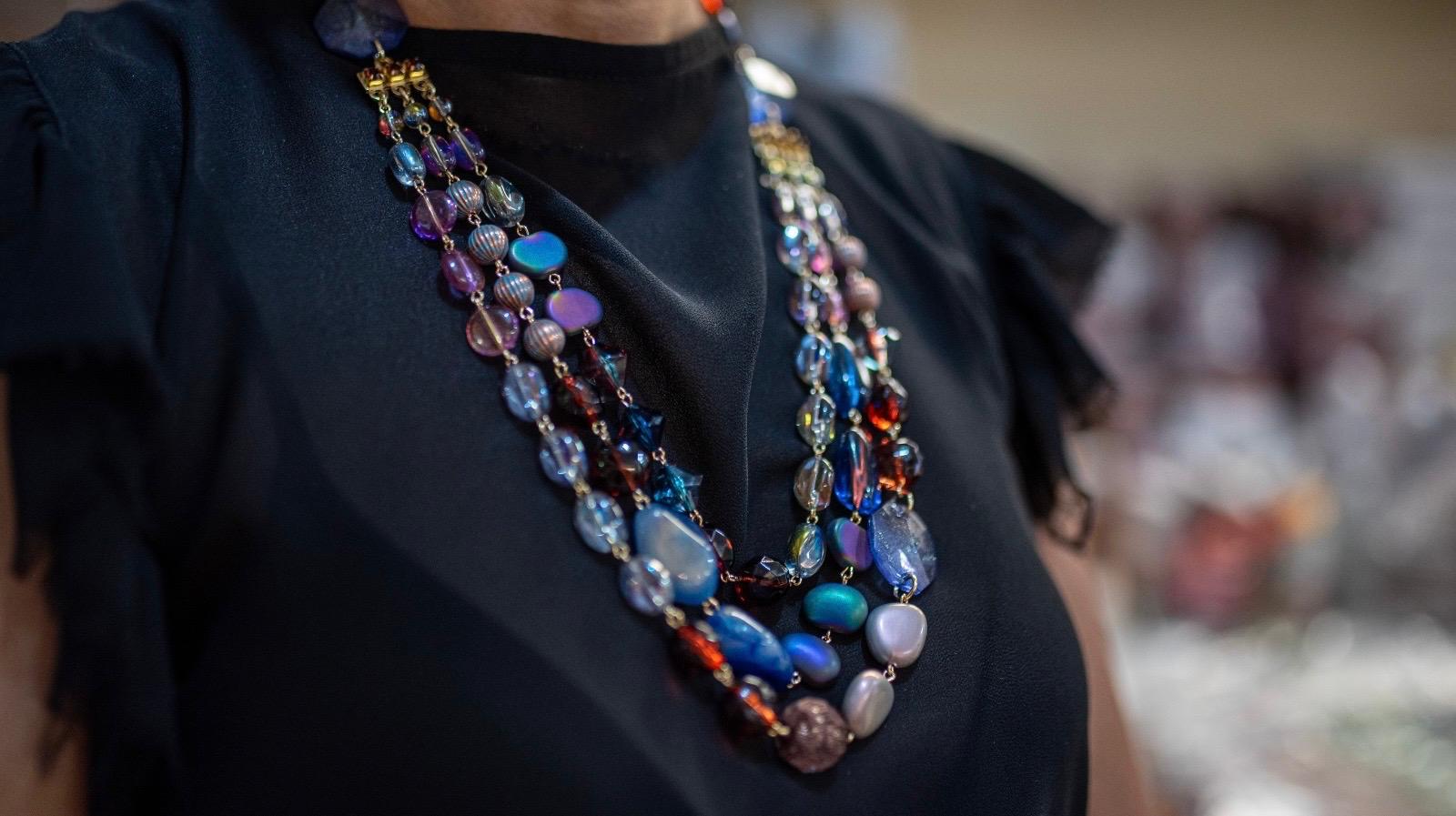 Dolman Collana Indaco