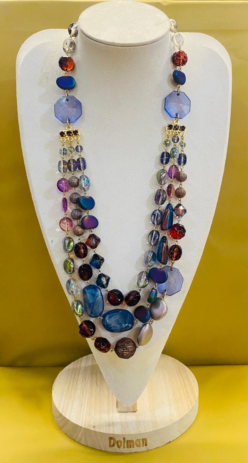 Dolman Collana Indaco