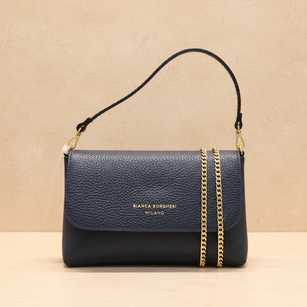 Bianca Borghesi Borsa - Catena Dorata