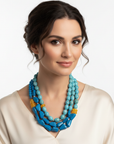 Collana Mya Turchese - Modella