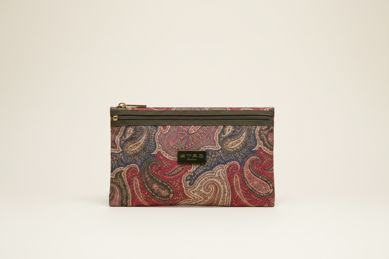 ETRO Pochette Verde Bordeaux - Product Shot