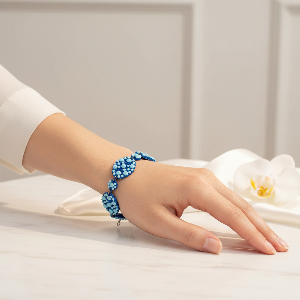 La Griffe Bracciale Blu - Polso